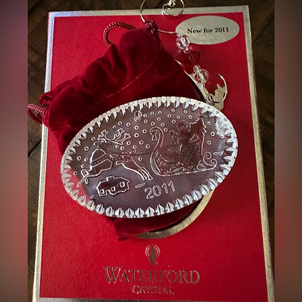 Waterford crystal ornament 2011